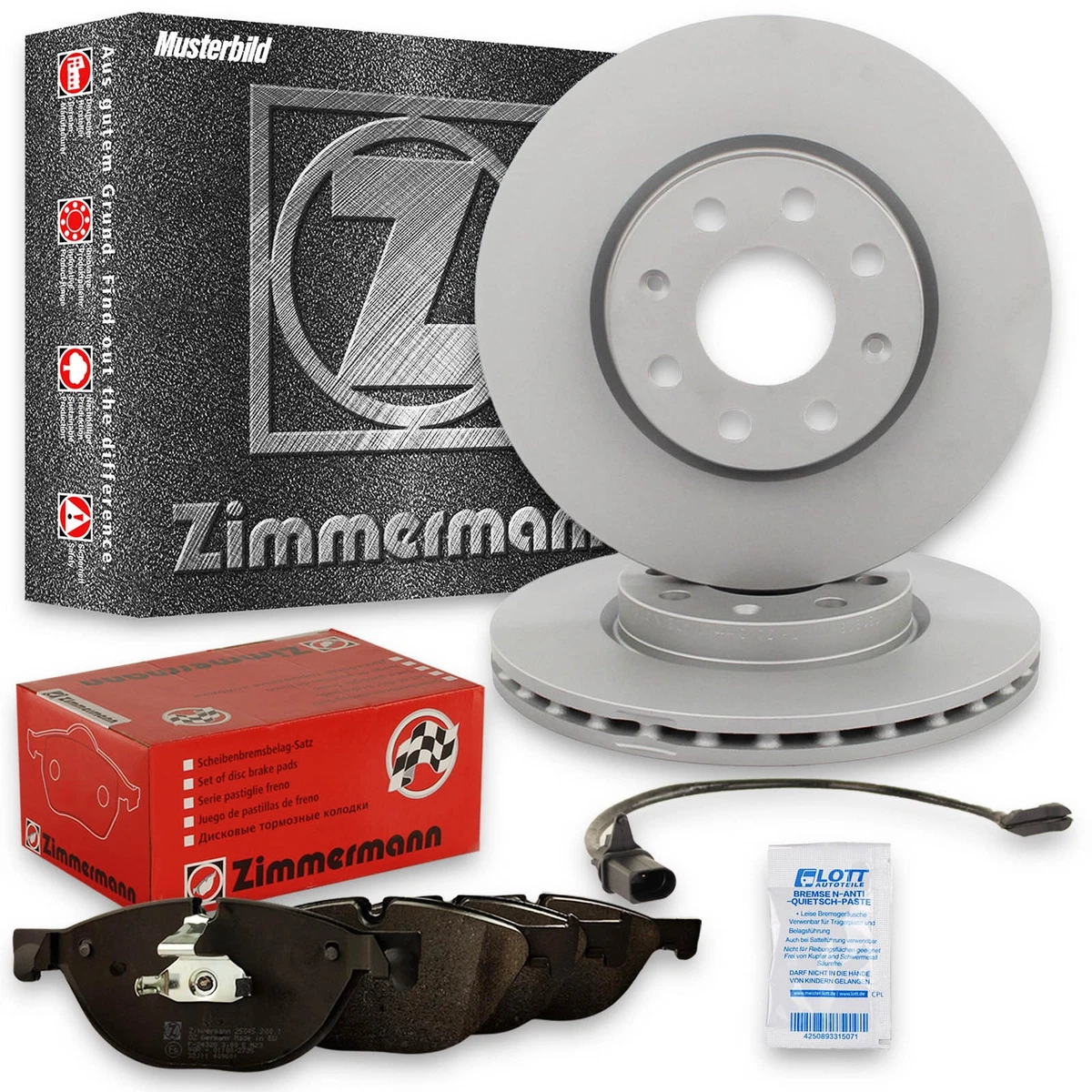 Гальмівні колодки та диски Zimmermann для Peugeot 508 SW II — безпека і якість