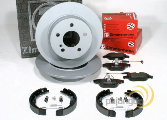 Гальмівні диски та колодки Zimmermann для Peugeot Expert Tepee: безпека і якість – Тест барабанных тормозных колодок