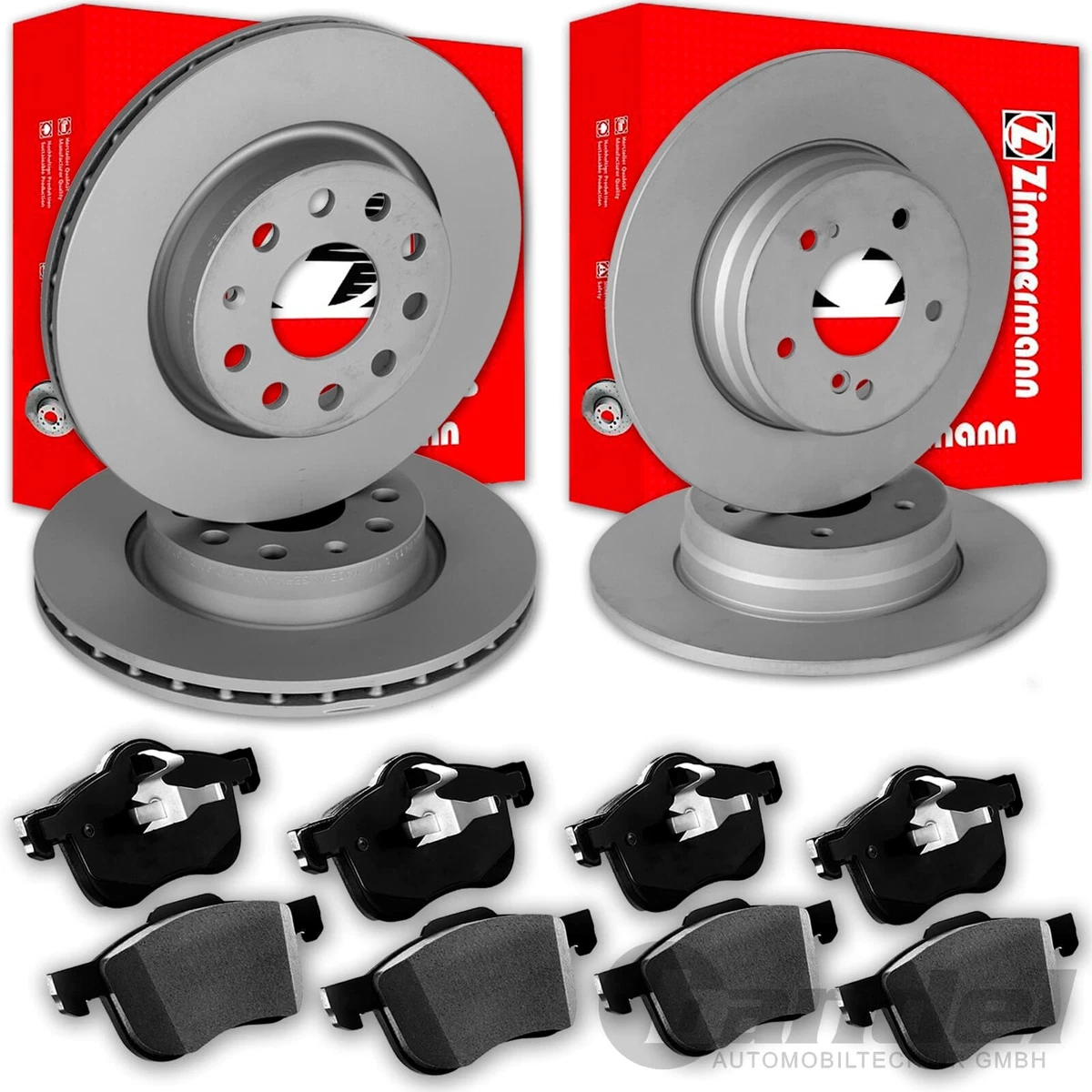 Гальмівні диски та колодки Zimmermann для MAZDA PREMACY (CP) 2.0 TD — якість та надійність